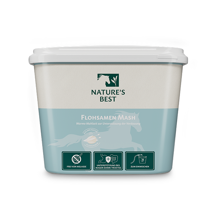 NATURE’S BEST Flohsamen Mash